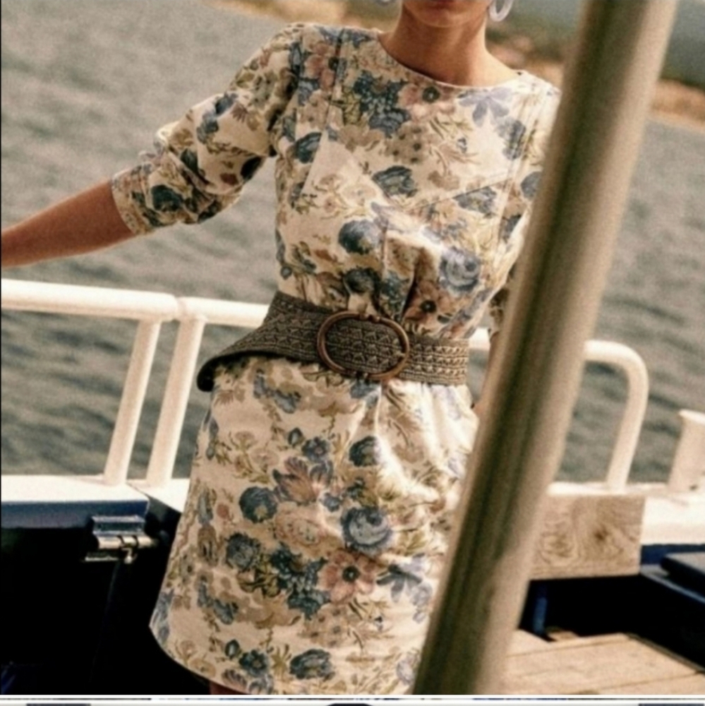 SÉZANE  100% Organic Cotton Denim Mini Dress - Picture 17 of 17